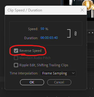 Quick Guide: Reversing Video Clips in Premiere&nbsp;Pro